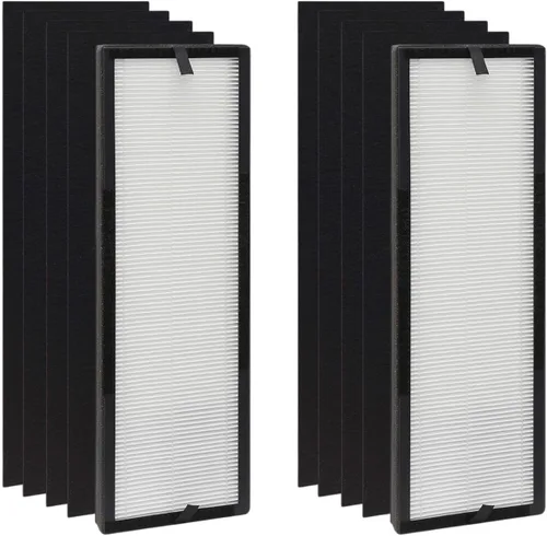 Vista 7 de Nispira NEA-F1 NEA-C1 Filtro True HEPA Filtro de Carbón Activado Reemplazo Para Eureka NEA120 Toshiba Smart WiFi Danby DAP143AW-UV DAP143BAB-UV