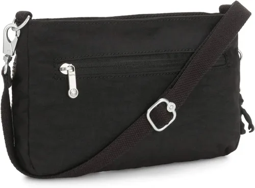 Vista 4 de Kipling Myrte - Bolso bandolera para mujer, Negro (Black Noir)), KI6955