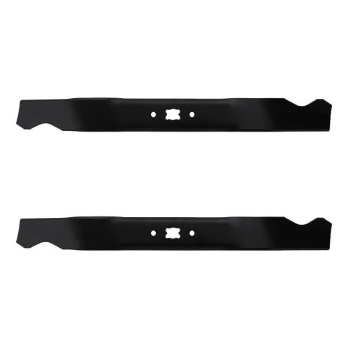 Vista 6 de RAParts (2) cuchillas de cortacésped de 21 pulgadas para Huskee Yardman Bolens Murray sustituye al 942-0741A