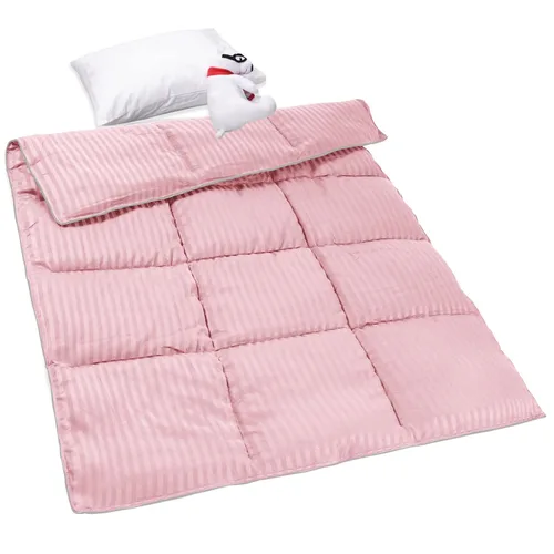 Vista 11 de ZPECC Edredón alternativo de plumón para niños pequeños, manta colcha hipoalergénica de 39 x 47 pulgadas, relleno de edredón para niños suave