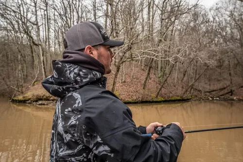 Vista 5 de HUK Chaqueta impermeable para hombre Torurnament a prueba de viento y agua