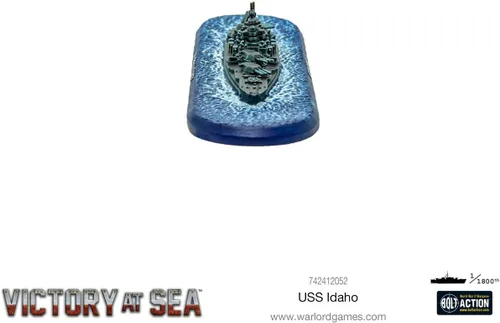 Vista 2 de Warlord Victory at Sea USS Idaho US Navy for Victory at Sea WWII - Kit de plástico para acorazado de la Segunda Guerra Mundial 742412052, grande