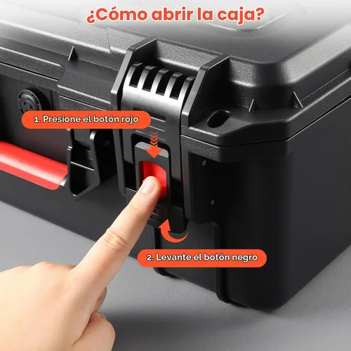 Vista 7 de Estuche rígido para cámara DSLR SLR lente impermeable viaje resistente a