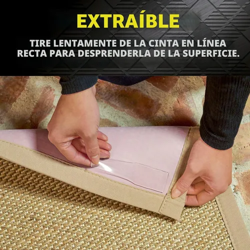 Vista 9 de Scotch-Mount Cinta de Gel Multiusos, Cinta de Doble Cara para Aplicaciones de Trabajo Pesado, Cinta de Montaje Extraíble, Cinta Nano, Cinta