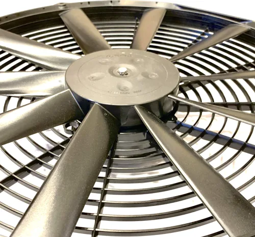 Vista 3 de SPAL 30102120 Ventilador extractor de 16 pulgadas, hoja recta de alto rendimiento de 12 voltios, 1918 cfm VA18-AP70/LL-86A