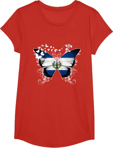 Vista 65 de Camiseta con diseño de bandera de El Salvador