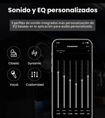 Vista 7 de Edifier Altavoces R20BT para computadora, controles táctiles, entradas AUX Negro