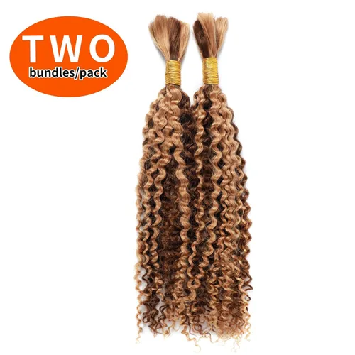 Vista 4 de Extensiones de cabello humano virgen brasileño para trenzar, rizado y rizado, 100% sin procesar, extensiones de cabello humano virgen brasileño
