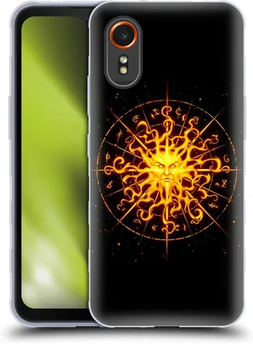 Vista 9 de Head Case Designs Officially Licensed Christos Karapanos Artemis Mythical Art Soft Gel Case Compatible with Samsung Galaxy Xcover7 5G