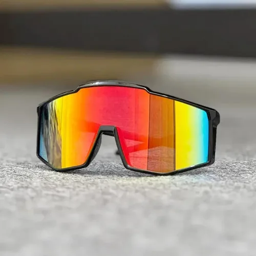 Vista 7 de Karsaer Vision - Gafas de sol deportivas envolventes con visera de los años 80, lentes de sol de béisbol para jóvenes, niños, adolescentes, niños