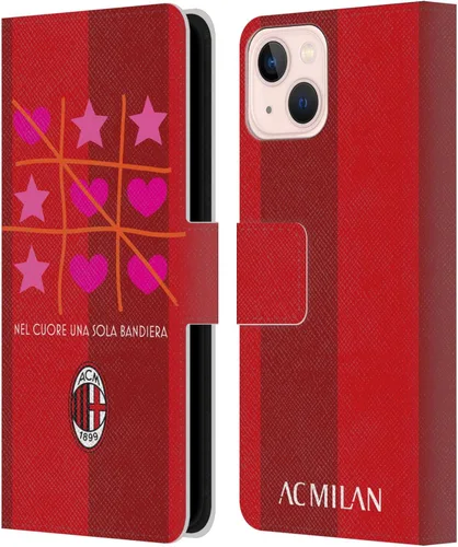 Vista 129 de Head Case Designs Officially Licensed AC Milan Dream Big Children Leather Wallet Case Compatible with Apple iPhone 11