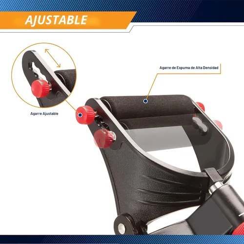 Vista 3 de Marcy Wrist and Forearm Developer/Strengthener Home Gym Gear - Wedge Multi-Coloured, 9x4x1