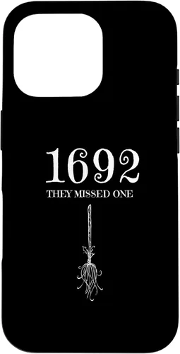 Vista 20 de Funda para iPhone 16 1692 They Missed One Salem Funny Halloween Witch