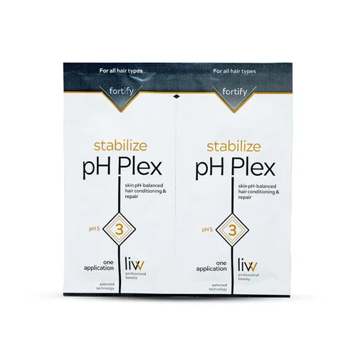 Vista 8 de Tratamiento nutritivo de mascarilla capilar pH Plex, fortalece el cabello entre la coloración y el blanqueo, resultados de calidad de salón en casa