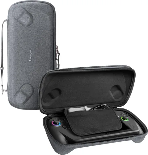 Vista 9 de Spigen Rugged Armor Pro - Funda de transporte rígida diseñada para ROG Xbox Ally X/ASUS ROG Ally/Nintendo Switch 2 / MSI Claw 7 AI+ 2025