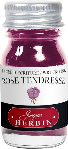 Vista 5 de Tinta para pluma estilográfica Herbin - 1 lata de 6 cartuchos - Larmes de Cassis