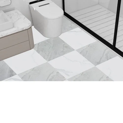 Vista 10 de Paquete de 30 azulejos de vinilo de 12 x 12 pulgadas para despegar y pegar, planchas autoadhesivas impermeables para cocina, comedor, dormitorios