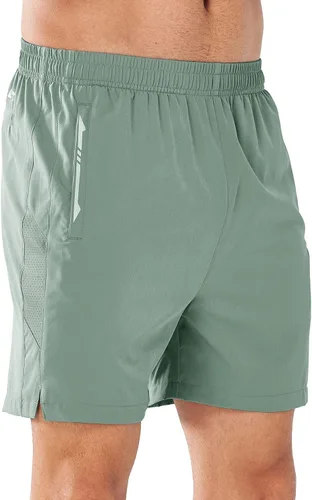 Vista 2 de NORTHYARD Pantalones cortos deportivos para correr para hombre, 5 pulgadas, entrenamiento, gimnasio, tenis, 7 pulgadas, de secado rápido