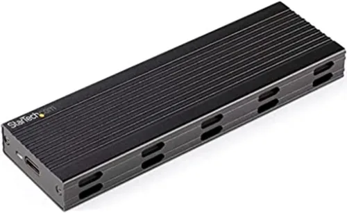 Vista 4 de StarTech M.2 NVMe SSD, USB-C 10 Gbps, 1 GB/s, aluminio (M2E1BMU31C)