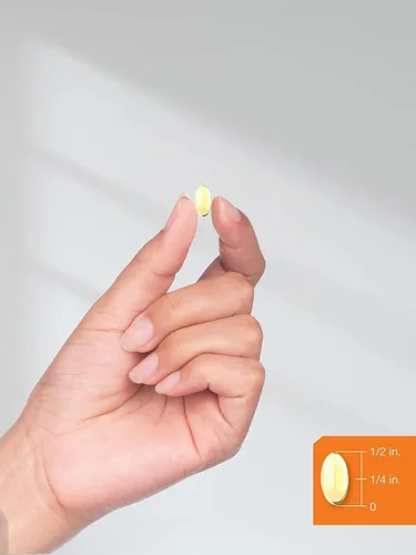 Vista 7 de Horbäach Suplemento de vitamina E 400 UI (268 mg) 300 cápsulas de cápsula blanda D-Alpha Tocoferol Fórmula sin OMG y sin gluten