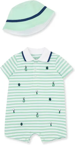 Vista 11 de Little Me Conjunto de mameluco y sombrero de 2 piezas para bebés niños
