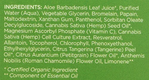 Vista 4 de Andalou Naturals CannaCell - Máscara brillante, 1.7 onzas