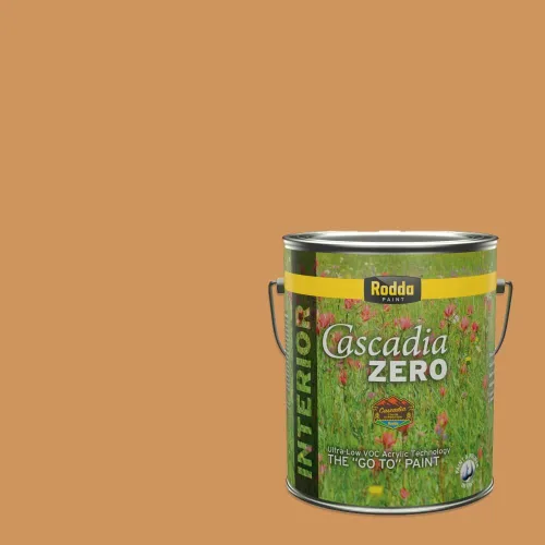 Vista 38 de Rodda Paint CASCADIA ZERO - Pintura plana e imprimación para interiores en uno, cuarto de galón, crema de ballet