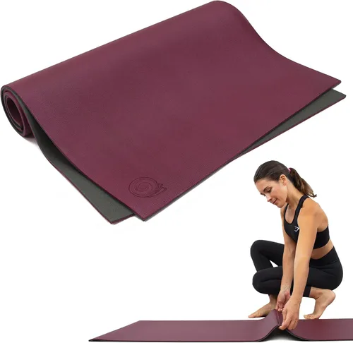 Vista 6 de Koru Alfombrilla de yoga plegable y enrollable, diseño patentado, alternativa más limpia a las esterillas de yoga tradicionales, 0.236 pulgadas