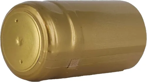 Vista 4 de Cápsulas retráctiles de PVC dorado, 500