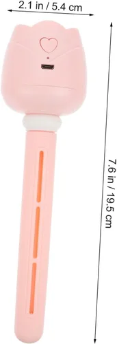 Vista 2 de Mini humidificador USB portátil para viajes, coche, oficina, humectador de aire silencioso, compacto y ligero, difusor de aire frío, carga USB