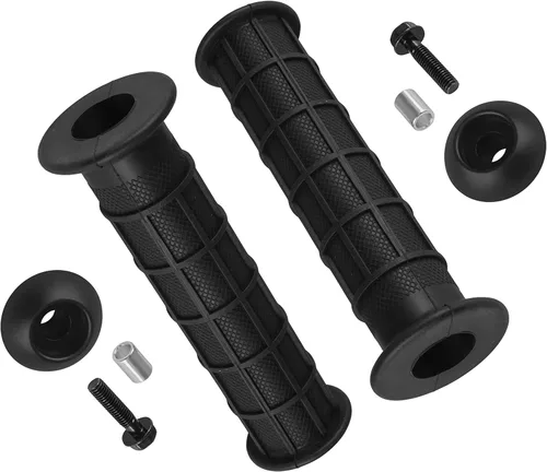 Vista 6 de Caltric 2 empuñaduras y protector compatibles con Honda Recon 250 TRX250 2X4 1997-2001