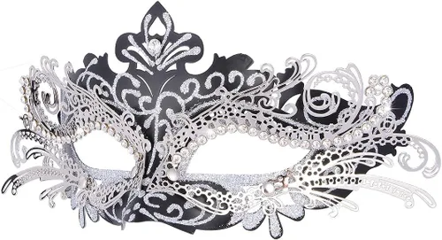 Vista 16 de Hoshin - Máscara para Baile de Máscaras, Decoraciones de Mardi Gras, Máscaras Venecianas para Mujeres