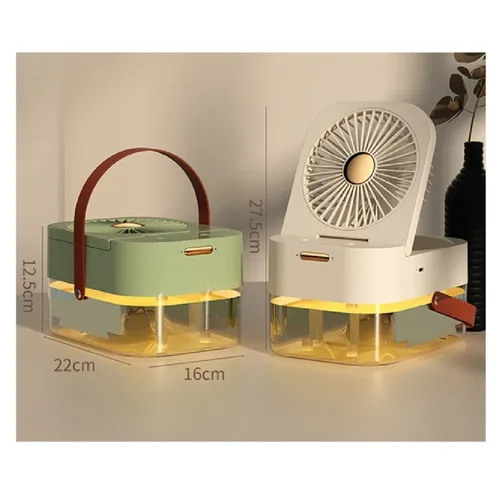 Vista 2 de Ventilador Humidificador De Escritorio