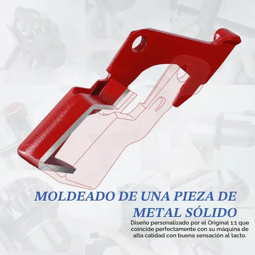 Vista 3 de Botón de interruptor de gatillo de metal de repuesto compatible con aspiradora Dyson V10 V11 SV12 SV14, accesorios de reparación de botón