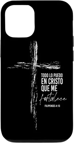 Vista 31 de Regalos Cristianos Versos Filipenses 4 13 Christian Spanish - Carcasa para iPhone 17