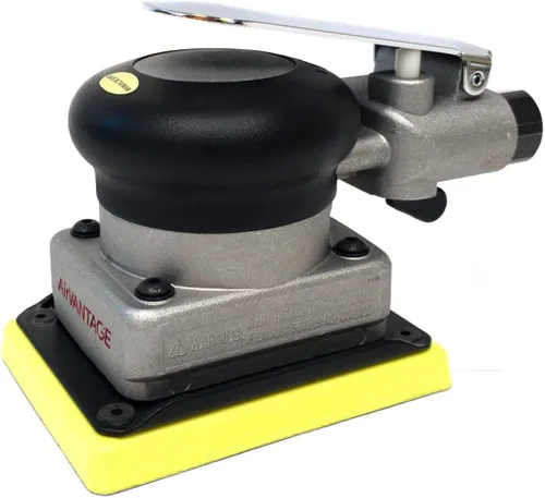 Vista 2 de Lijadora de hoja de 3" x 4" AirVANTAGE Jitterbug: CV- Respaldo/reemplazo de gancho y bucle