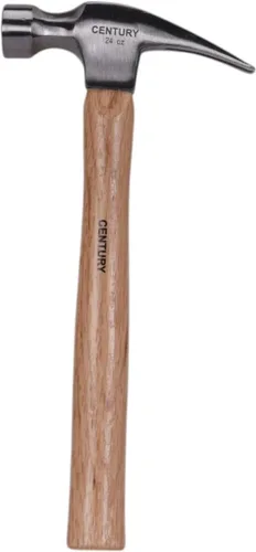 Vista 10 de Century Drill & Tool 72272 Martillo de garra curvado, 8 onzas, cabeza de acero forjada en gota, mango de madera de nogal, duradero y equilibrado