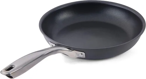 Vista 2 de CUISIPRO Sartén de acero inoxidable anodizado duro de fácil liberación, 2.25qt/9.5" diam