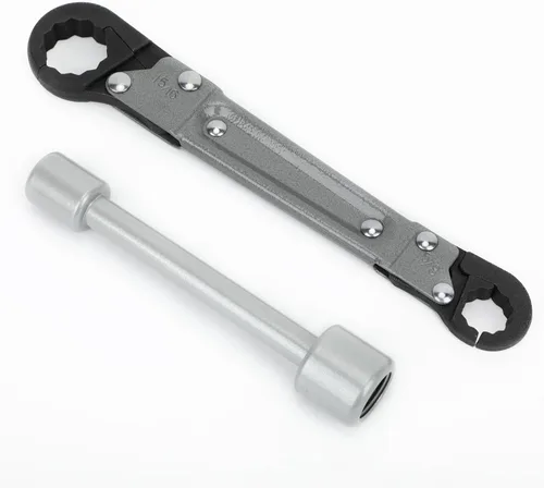 Vista 9 de Holdly Herramientas de fontanería Kit de llave de parada angular, llave ajustable, herramientas profesionales de fontanero para instalar nuevas