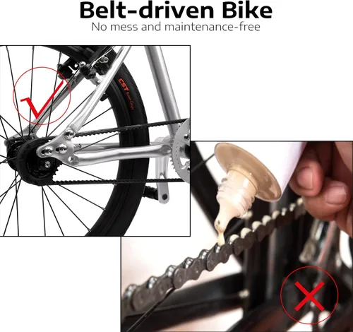 Vista 11 de A11N SPORTS BELSIZE - Bicicleta para niños de 20 pulgadas, bicicleta ligera de aleación de aluminio (solo 14.82 libras) para niños de 7 a 10 años