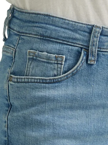 Vista 4 de Lee Jeans estilo boyfriend de talle medio para mujer