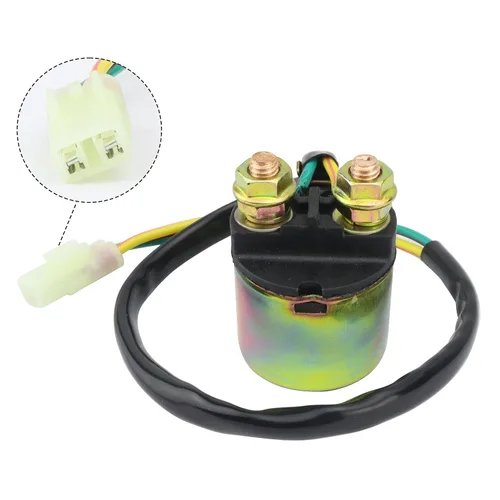 Vista 4 de Arrancador con relé e interruptor de encendido para Honda Rubicon TRX500FA 2001-2014, TRX500FGA GPS 2004-2008, TRX500FPA GPS EPS PS 2009-2014