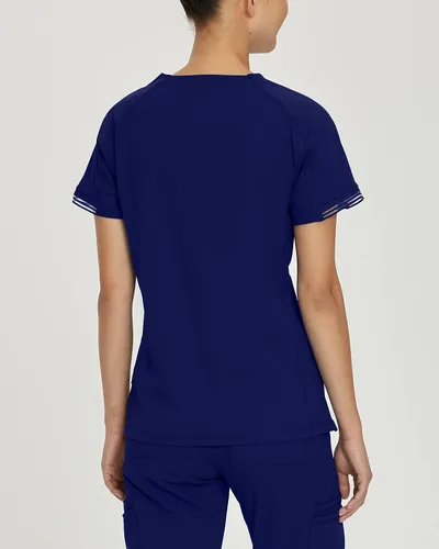 Vista 3 de Urbane Impulse 9108 - Camiseta quirúrgica con cuello en V para mujer