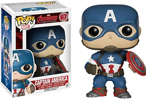 Vista 2 de Funko Marvel: Avengers 2 - Figura de acción del Capitán América