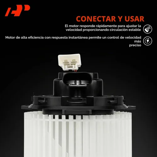 Vista 4 de A-Premium Conjunto de motor de ventilador de calentador HVAC compatible con vehículos Mazda - 3 2010 2011 2012 2013, 2.0L 2.3L 2.5L, sin CA