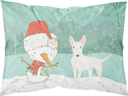 Vista 85 de Caroline's Treasures BB7625PILLOWCASE - Funda de almohada decorativa de tela con texto en inglés "Welcome Friends" Airedale Terrier estándar