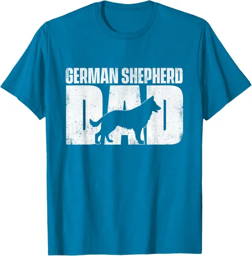Vista 58 de Camiseta de pastor alemán para el día del padre del dueño de perros caninos, Negro