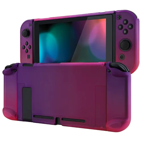 Vista 20 de eXtremeRate PlayVital Cover for Nintendo Switch, Protective Case Protector for Switch - Shock-Absorbent Anti-Scratch Dockable Easy to Install