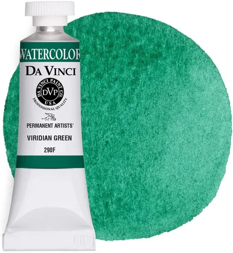 Vista 30 de DA VINCI PAINTS Pintura Acuarela Profesional para Artistas, Azul Cobalto, 15mL