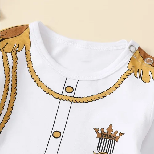 Vista 4 de Disfraz de Haloween para bebé niño recién nacido, uniforme con sombrero